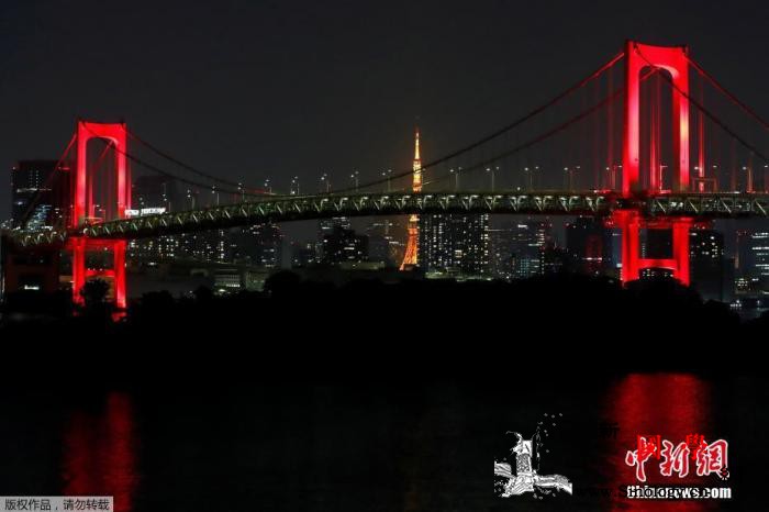 日本东京夜间娱乐场所感染持续增加将加_东京-彩虹桥-画中画-