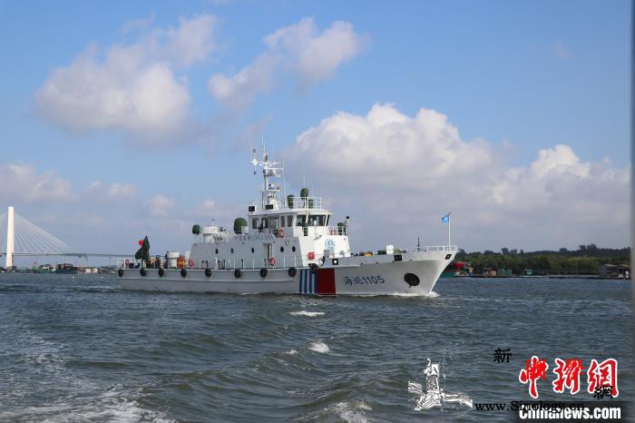 两艘先进海事执法船分别列编海南岛东部_列编-海南岛-海南-