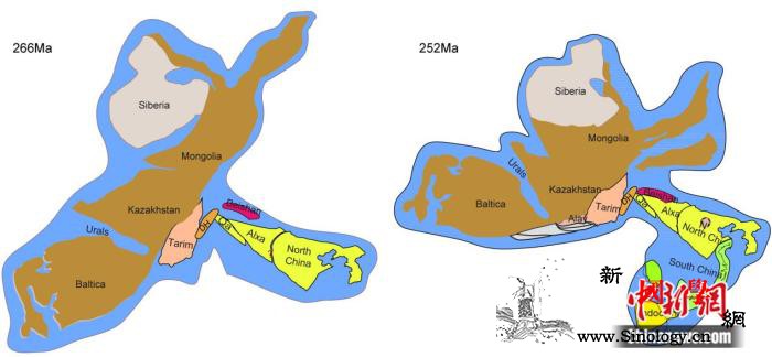 中国科学家最新四足动物化石研究完成东_东亚-华北-拼合-