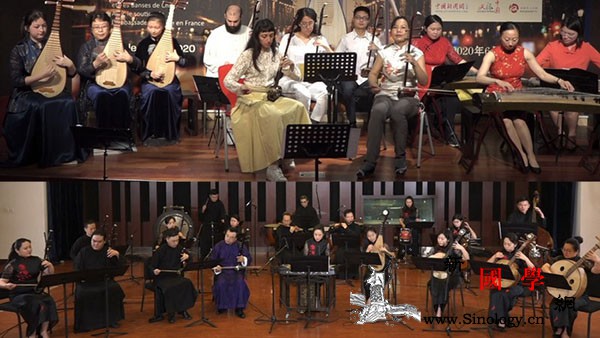 "艺术抗‘疫&rsquo_法国-疫情-云端-守望相助-