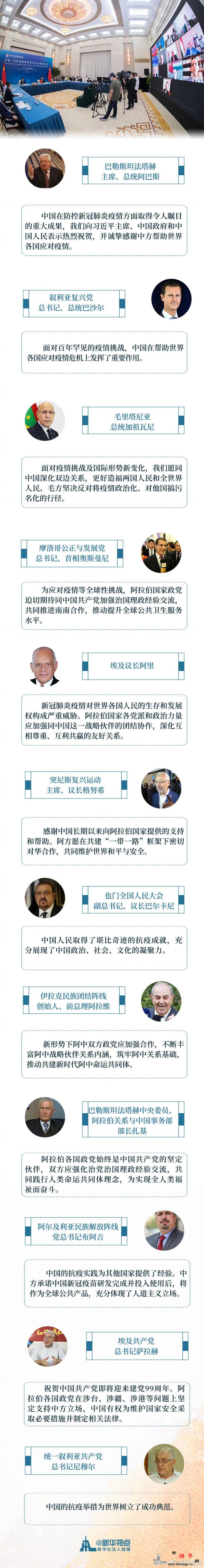 权威声音：阿拉伯政党领导人谈中阿合作_画中画-阿拉伯国家-政党-