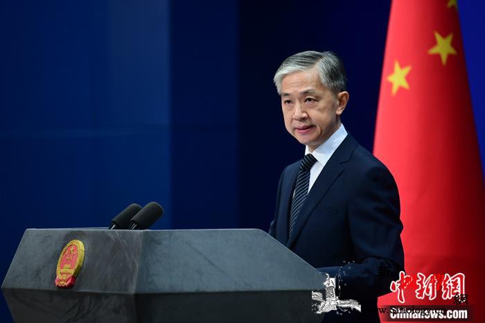 中国外交部新任发言人汪文斌亮相_突尼斯-外交部-画中画-