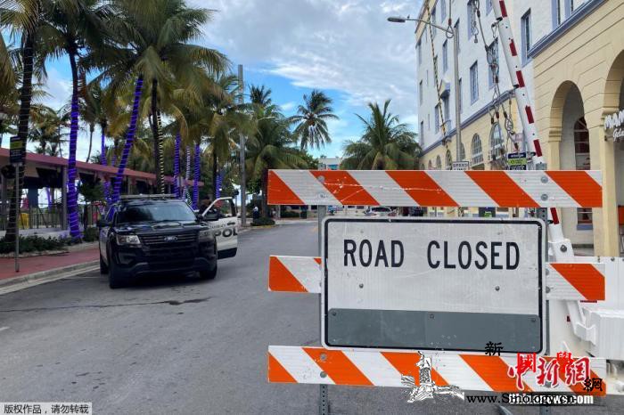 美国新冠疫情反弹受打击的美元“命悬一_佛罗里达州-迈阿密-美国-