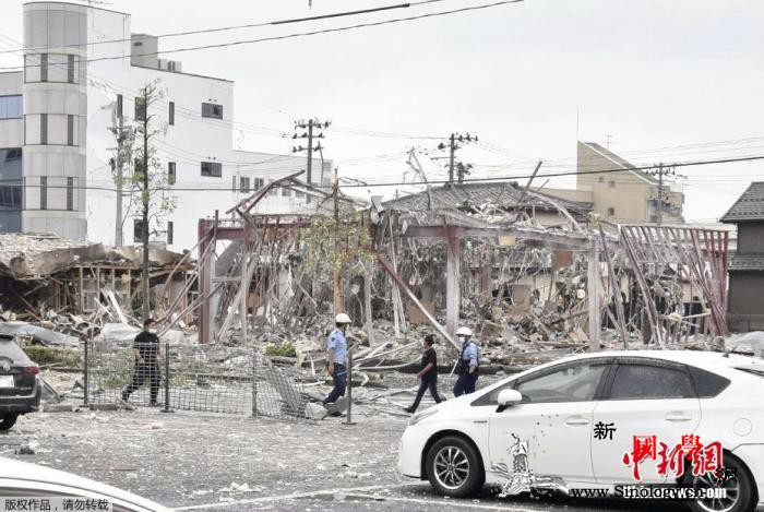 日本福岛一餐饮店爆炸造成1人死亡至少_日本-图为-爆炸-