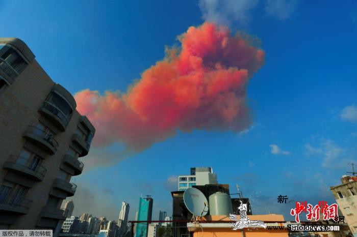 黎巴嫩情报部门数月前已警告贝鲁特港有_贝鲁特-黎巴嫩-云和-