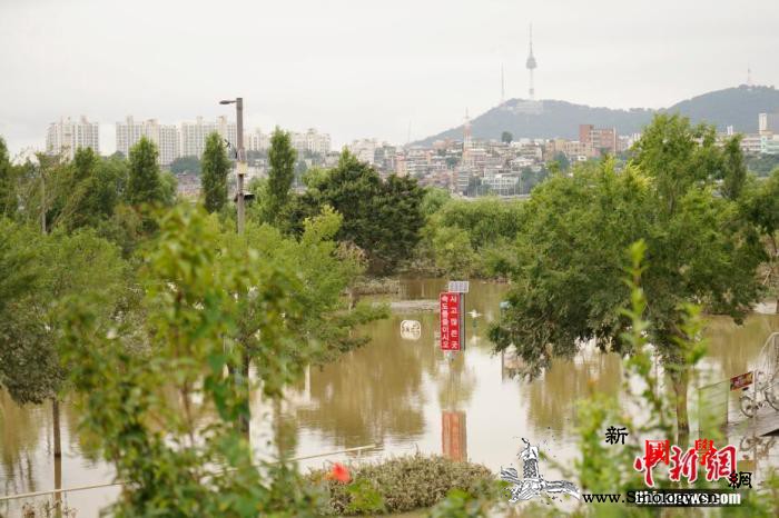 韩国遇9年最严重水灾梅雨季持续50天_汉江-梅雨季-韩国-