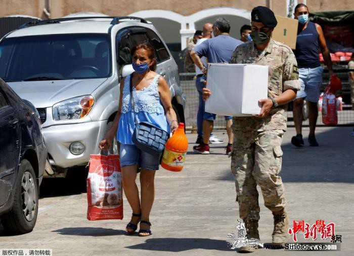 黎巴嫩贝鲁特港口恢复部分运营以确保市_贝鲁特-黎巴嫩-港口-