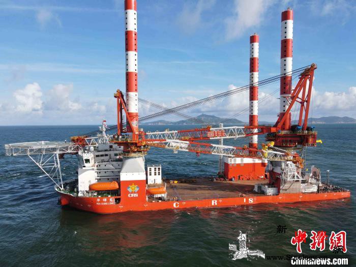 中国首艘插桩式抢险打捞工程船在广州入_海峰-抢险-工程-