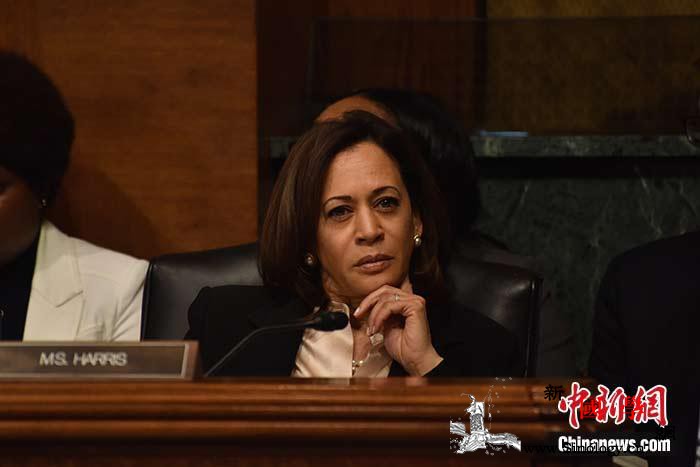 哈里斯成为美国史上首位非裔女性副总统_民主党-美国-巴马-