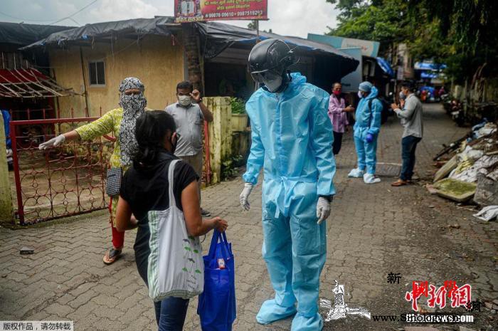 420万人感染！印度新冠确诊人数超巴_孟买-印度-病例-