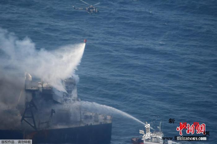 斯里兰卡海军：东部海域失火油轮大火被_斯里兰卡-油轮-扑灭-