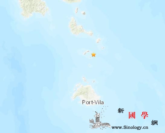 瓦努阿图群岛附近海域发生6.6级地震_瓦努阿图-震源-美国-