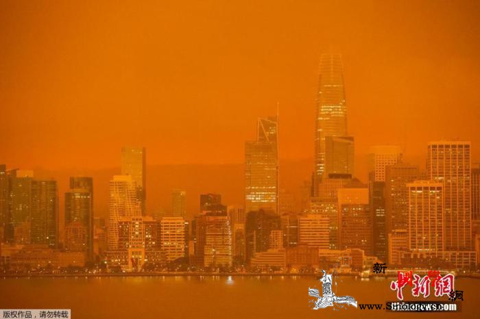 野火肆虐是因森林管理不善？特朗普飞抵_俄勒冈州-加州-旧金山湾-