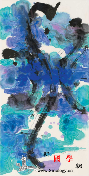 云抗疫：2020中国泼彩画双年展由线_刘海粟-泼墨-彩画-布鲁塞尔-