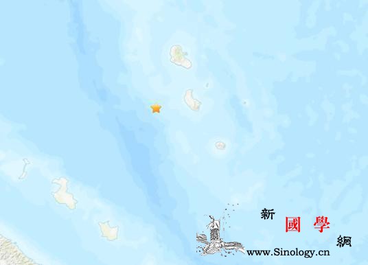 瓦努阿图附近海域发生5.5级地震震源_瓦努阿图-震源-美国-
