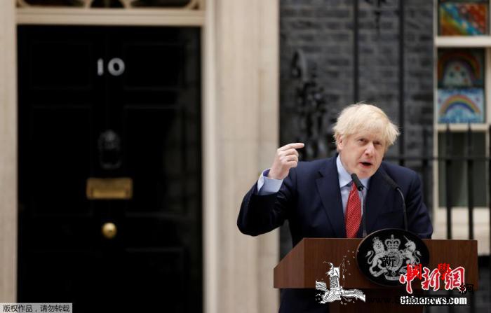 英国首相被告知为“密接者”再度隔离_约翰逊-英国-首相-