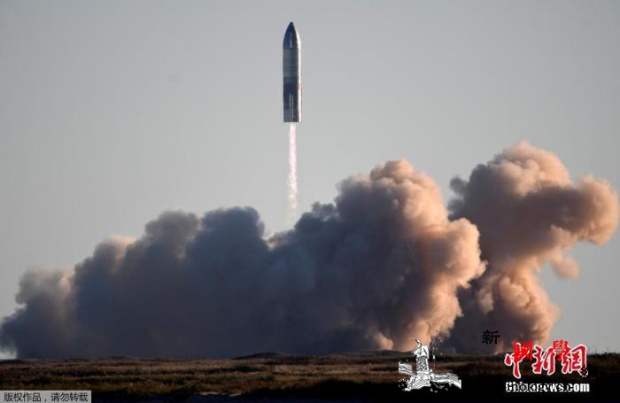 美SpaceX“星舟”SN8第二次试_得克萨斯州-运载火箭-猛禽-