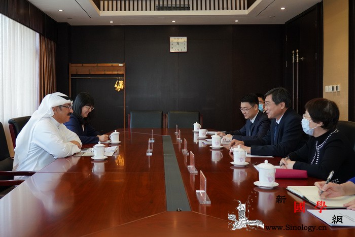 文化和旅游部副部长会见巴林驻华大使_瓦尔-巴林-文化-旅游-