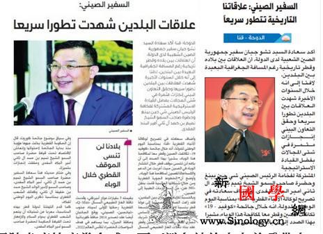 中国驻卡塔尔大使：中卡两国在并肩抗疫_埃米尔-卡塔尔-疫情-