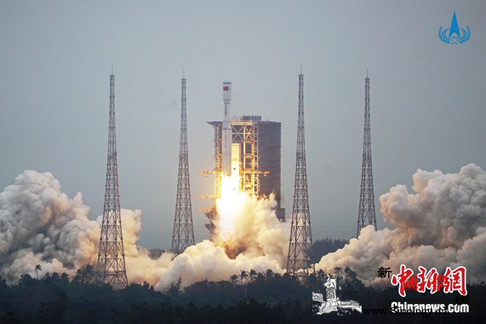一箭五星！长征八号火箭首飞成功_文昌-长征-运载火箭-