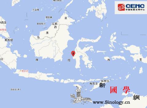 印尼苏拉威西岛发生5.6级地震震源深_震源-网速-印度尼西亚-