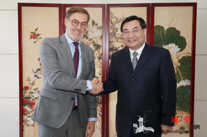 文化和旅游部部长胡和平会见委内瑞拉驻_普拉-西亚-委内瑞拉-委中-