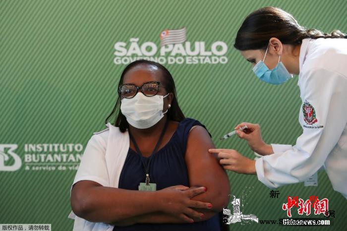巴西累计确诊病例近960万例接种疫苗_圣保罗-卡拉-巴西-