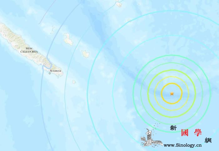 南太平洋海域7.7级强震引发小型海啸_斐济-海域-海啸-