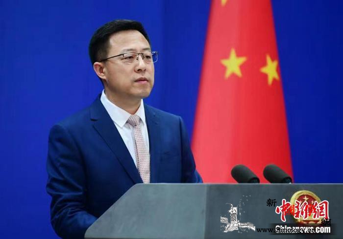 赵立坚：吴若兰文章以傲慢口气宣扬所谓_干涉-严正-若兰-