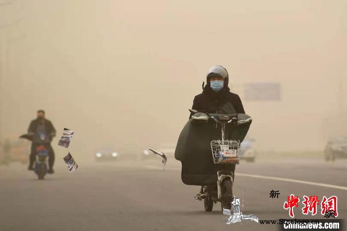 山西太原受沙尘暴天气影响机场取消出港_山西-沙尘暴-天气-