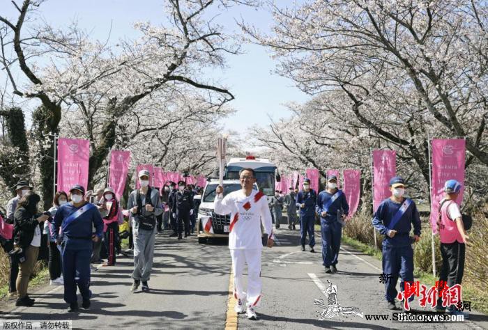 日本大阪因疫情将取消在公共道路上传递_樱花-东京-日本-