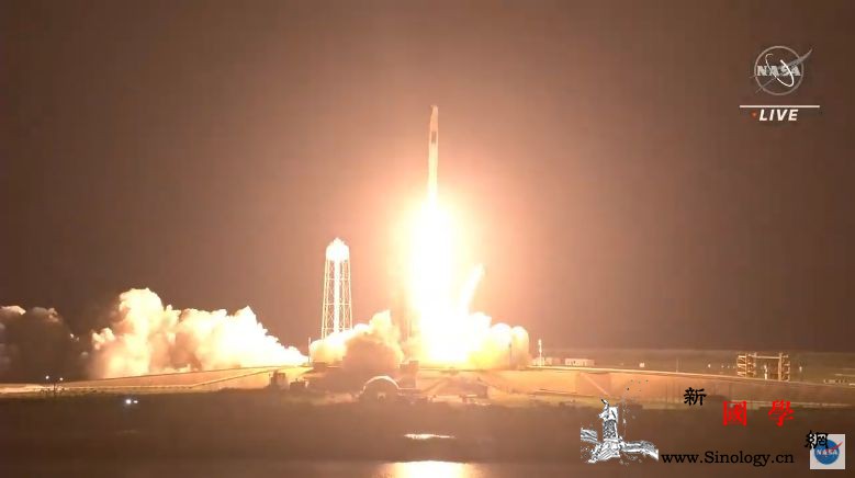 美国SpaceX载人飞船搭载4名宇航_肯尼迪-航天局-宇航员-
