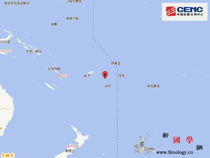斐济群岛发生6.2级地震震源深度30_斐济-震源-网速-