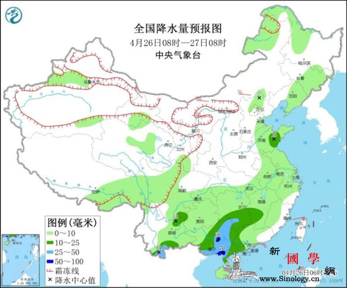 华南等地有明显降水西北地区华北等地将_华南-降水量-等地-