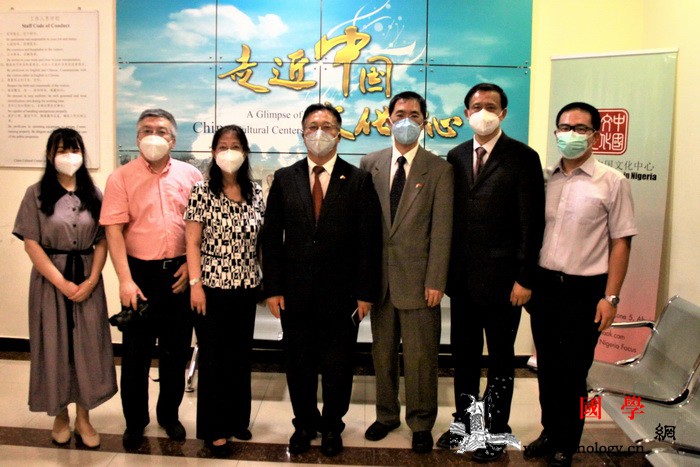 中国驻尼日利亚大使视察尼日利亚中国文_尼日利亚-文化中心-视察-文化部-