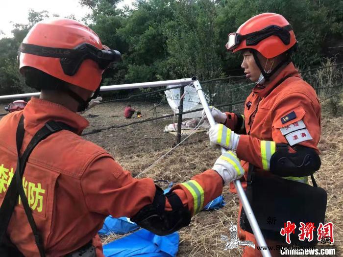 云南漾濞地震震中黎家村、平黎村搜救完_云南省-震中-总队-