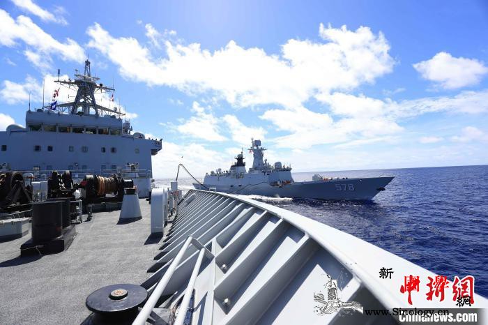 中国海军第38批护航编队开展海上航行_扬州-编队-南京-