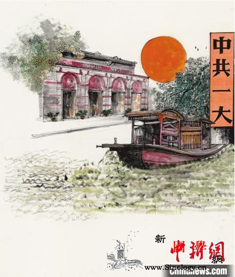 海南书画家历时十年创作180米书画长_海口-长卷-书画-