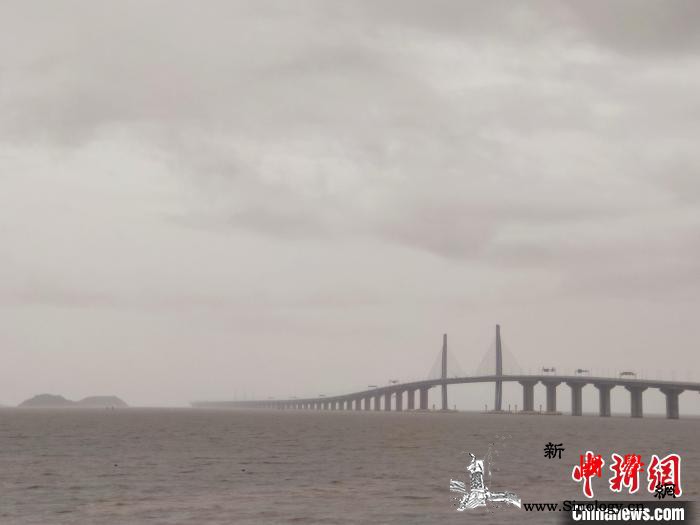 受台风“查帕卡”影响港珠澳大桥桥梁航_航道-管制-台风-