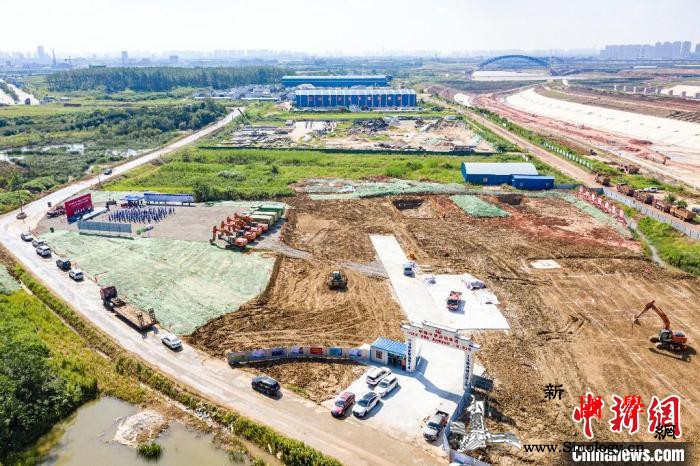 安徽引江济淮枢纽配套工程正式开工建设_枞阳-淮河-枢纽-