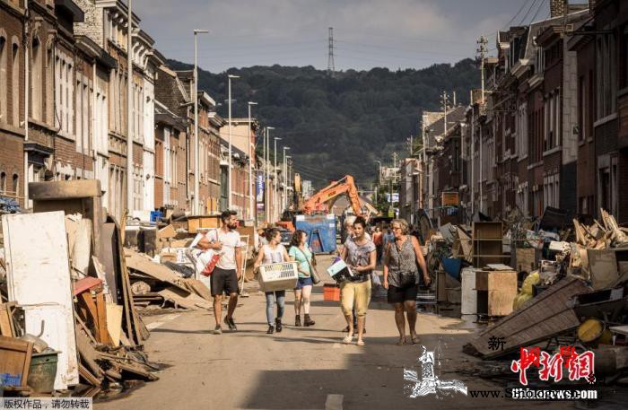 比利时已有37人死于严重洪涝灾害仍有_已有-洪灾-德国-