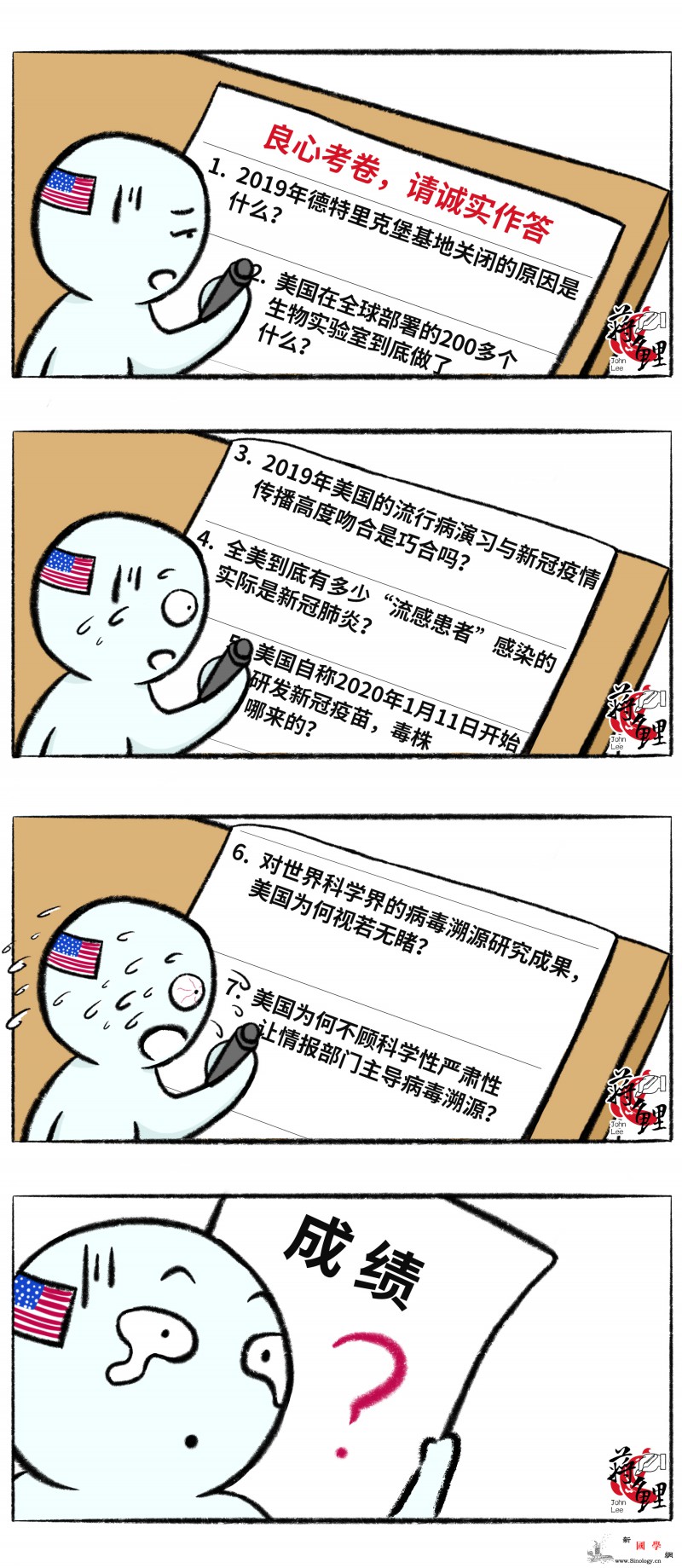 新漫评：这份良心考卷美国能打多少分？_脏水-溯源-美国-