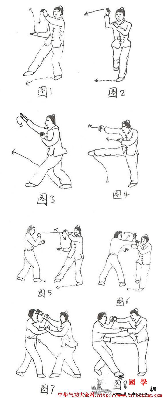 武当玄真拳十脚制敌术_头面-目视-右脚-左脚- ()