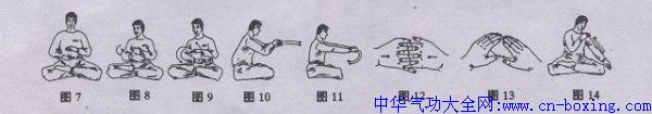 武当五形养生功（武当不老回春功）_盘坐-回春-呼气-吸气-