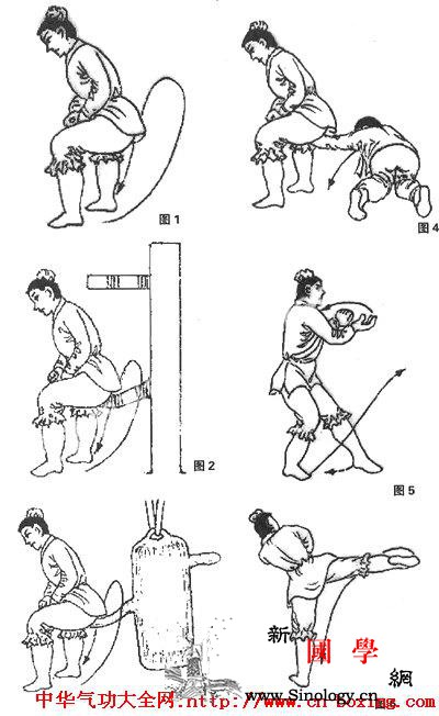 臀坐截肘实用防身制敌术教学_肘关节-头面-目视-右脚-