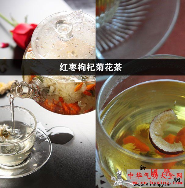 红枣枸杞菊花茶_枸杞-红枣-白菊-枸杞子-