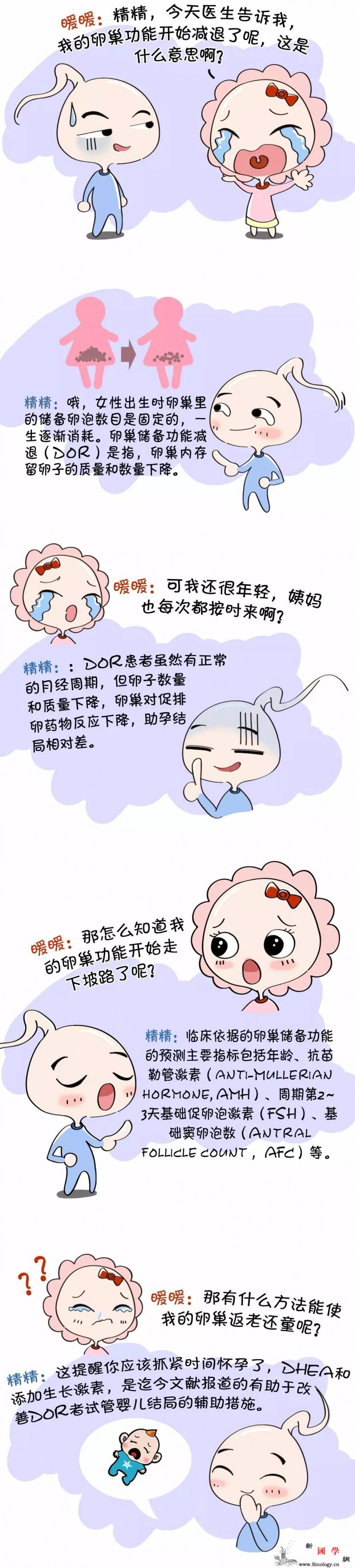 医漫画：什么方法能使我的卵巢返老还童呢？_返老还童-卵巢-漫画-https-怀孕准备