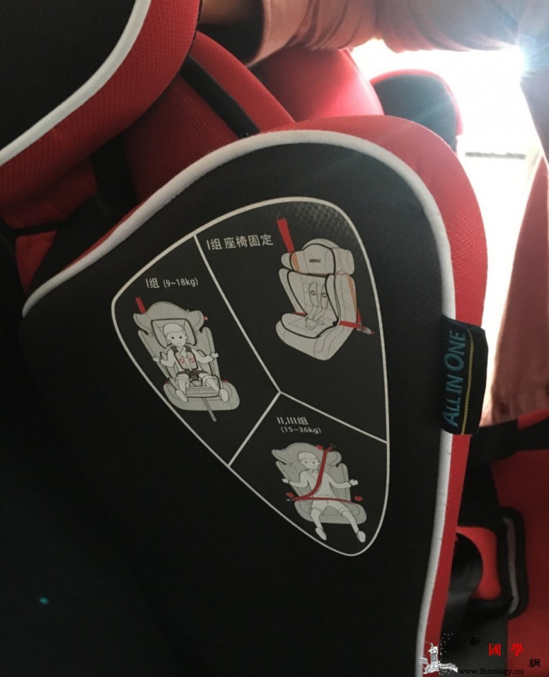 如何用安全带正确固定儿童安全座椅_标示-座椅-固定-儿童-