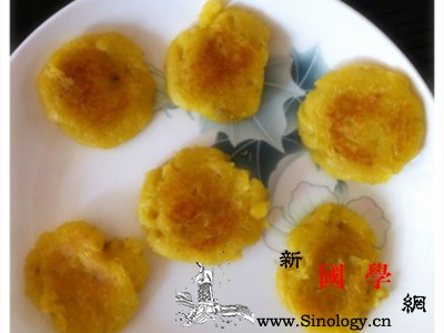 9个月宝宝食谱推荐：红薯饼_块根-果胶-红薯-淀粉-