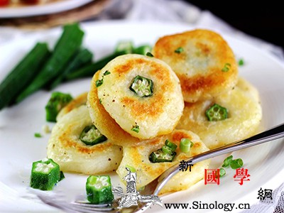 儿童营养餐之秋葵土豆饼_聚糖-圆球-适量-土豆-